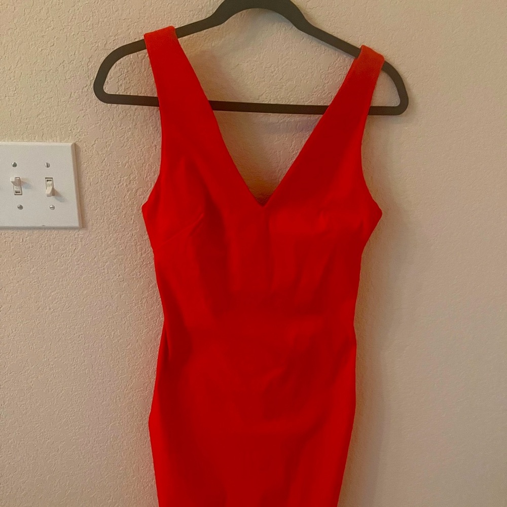 Vesper Red bodycon dress